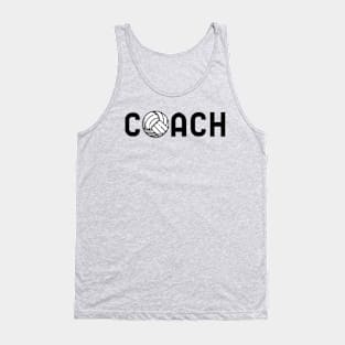 Volleyball Coach Typography Tank Top